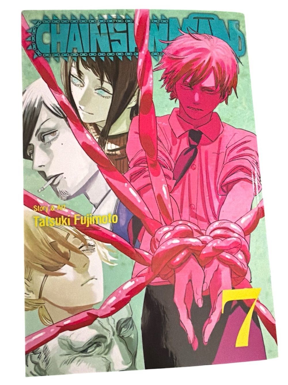 Chainsaw Man Volume 7 Manga by Tatsuki Fujimoto Viz Media Shonen Jump
